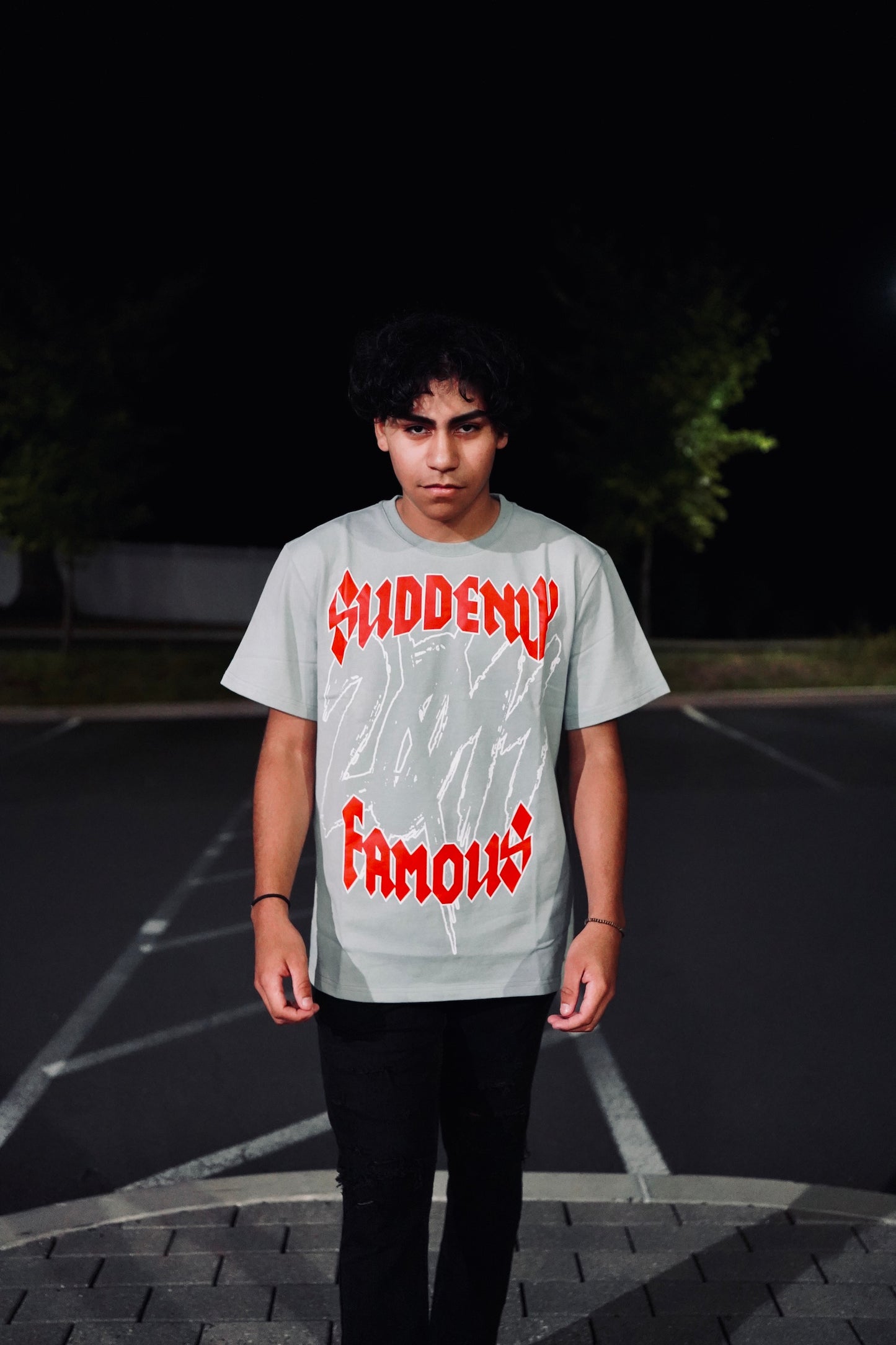 Sage Graphic Tee – Suddenly Famous